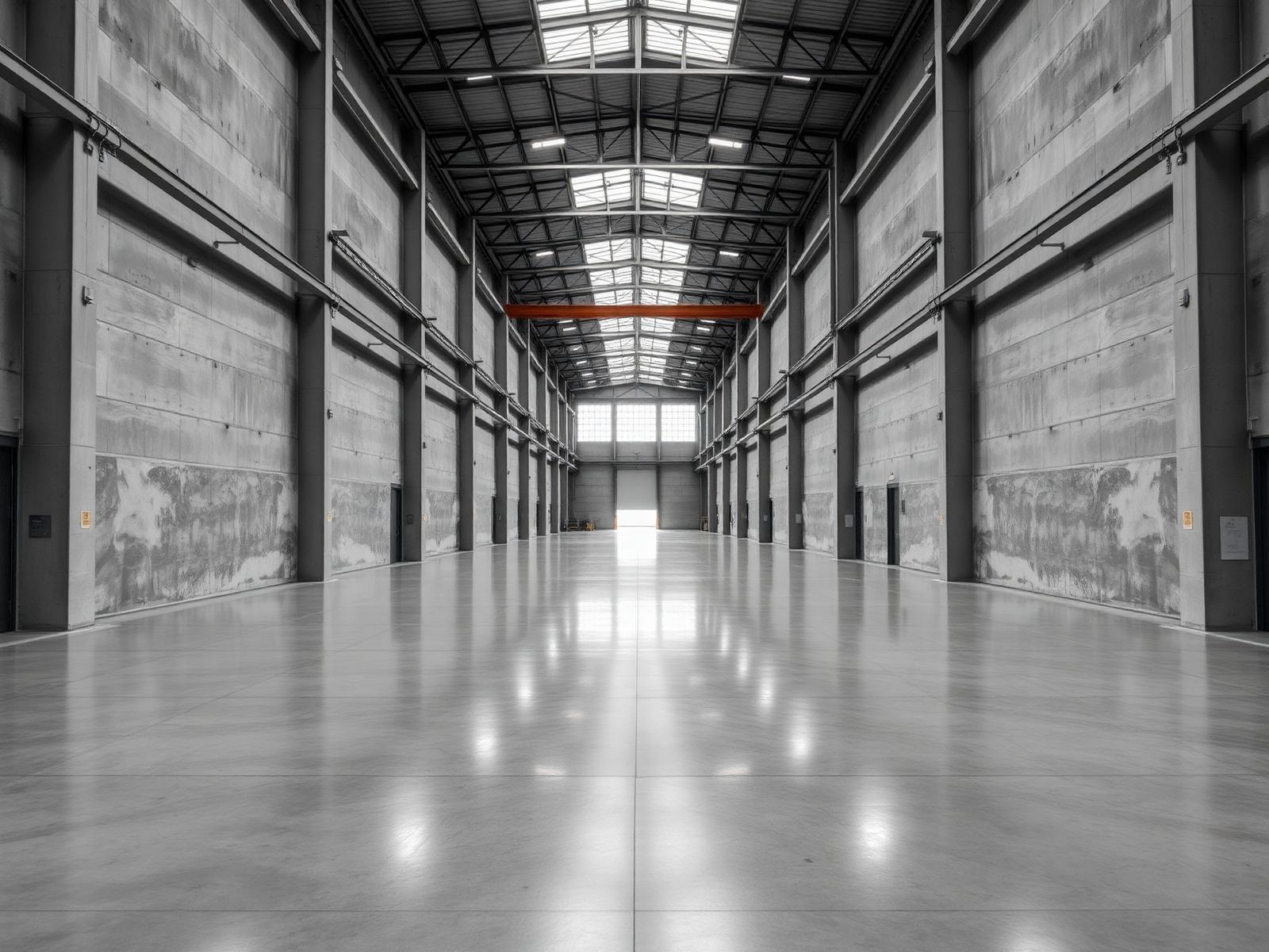 Pisos comerciais e industriais